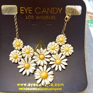 Eye Candy daisy necklace